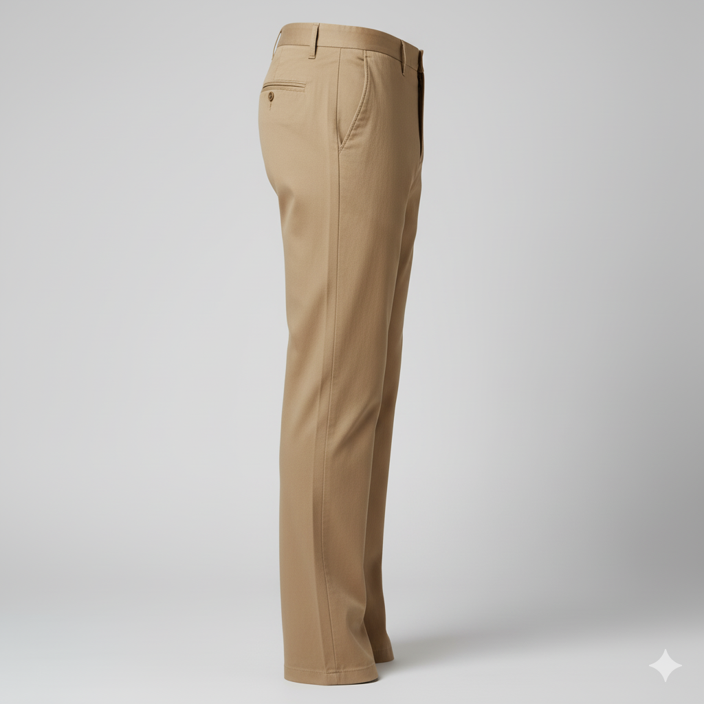 Slim/Straight Fit Casual Trousers - Image 2