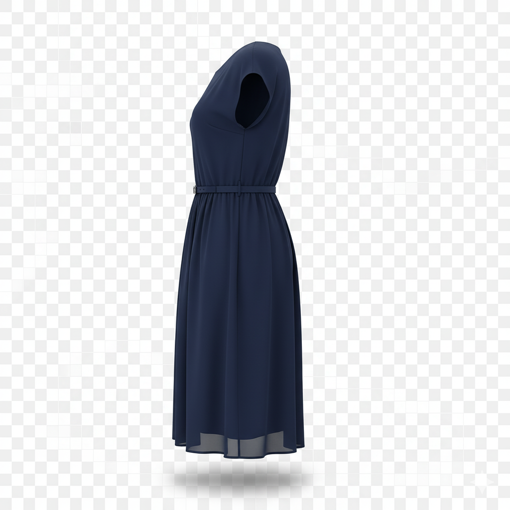 Cap Sleeve Cocktail Dress - Image 2
